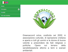Tablet Screenshot of greenaccord.org